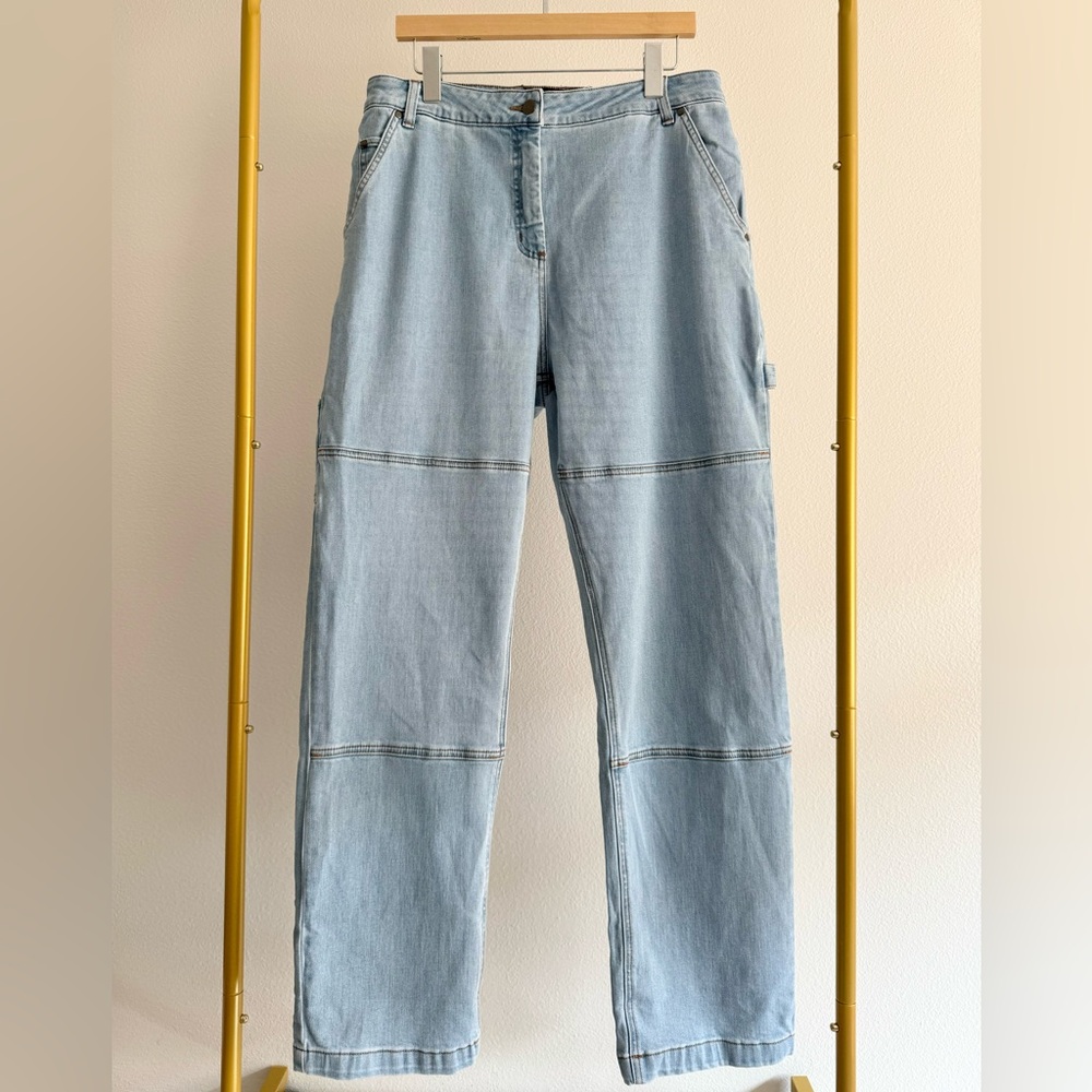 Wildfang Light Blue Straight Leg Jeans